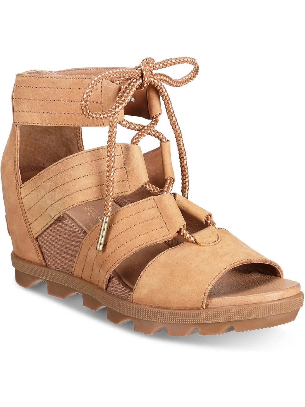 SOREL Women's Joanie II Lace Wedge Sandals size 7.5